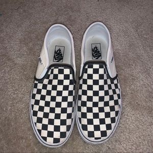 Checkered Vans